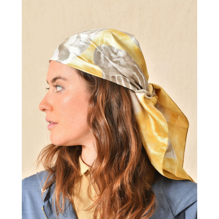 Foulard à imprimé graphique La Piscine