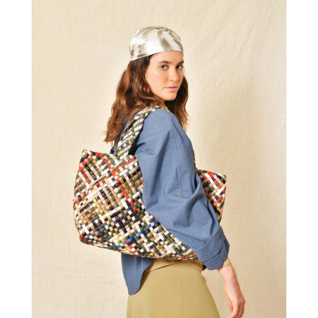 Foulard à imprimé graphique La Piscine