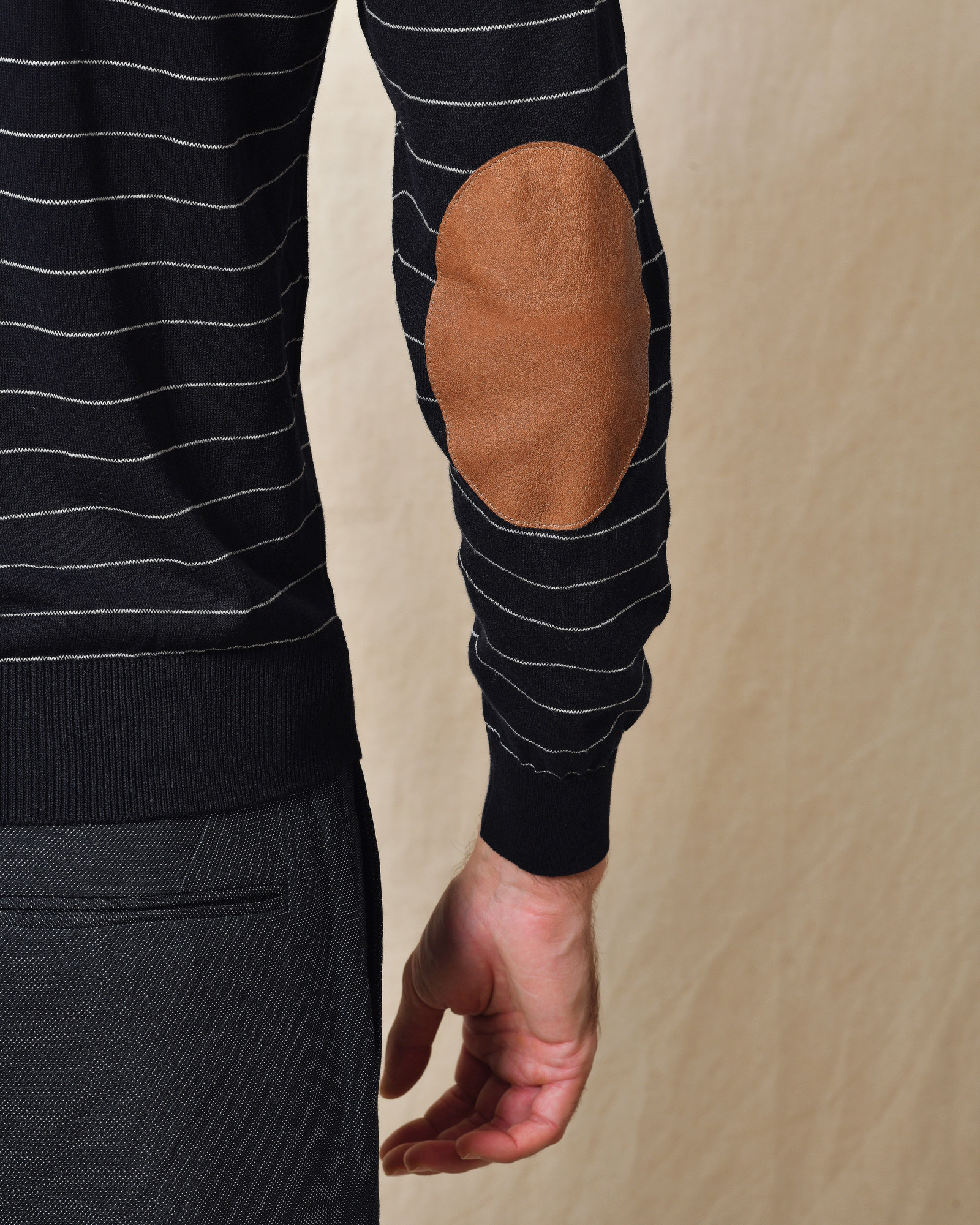 Pull bleu à rayures Eleventy