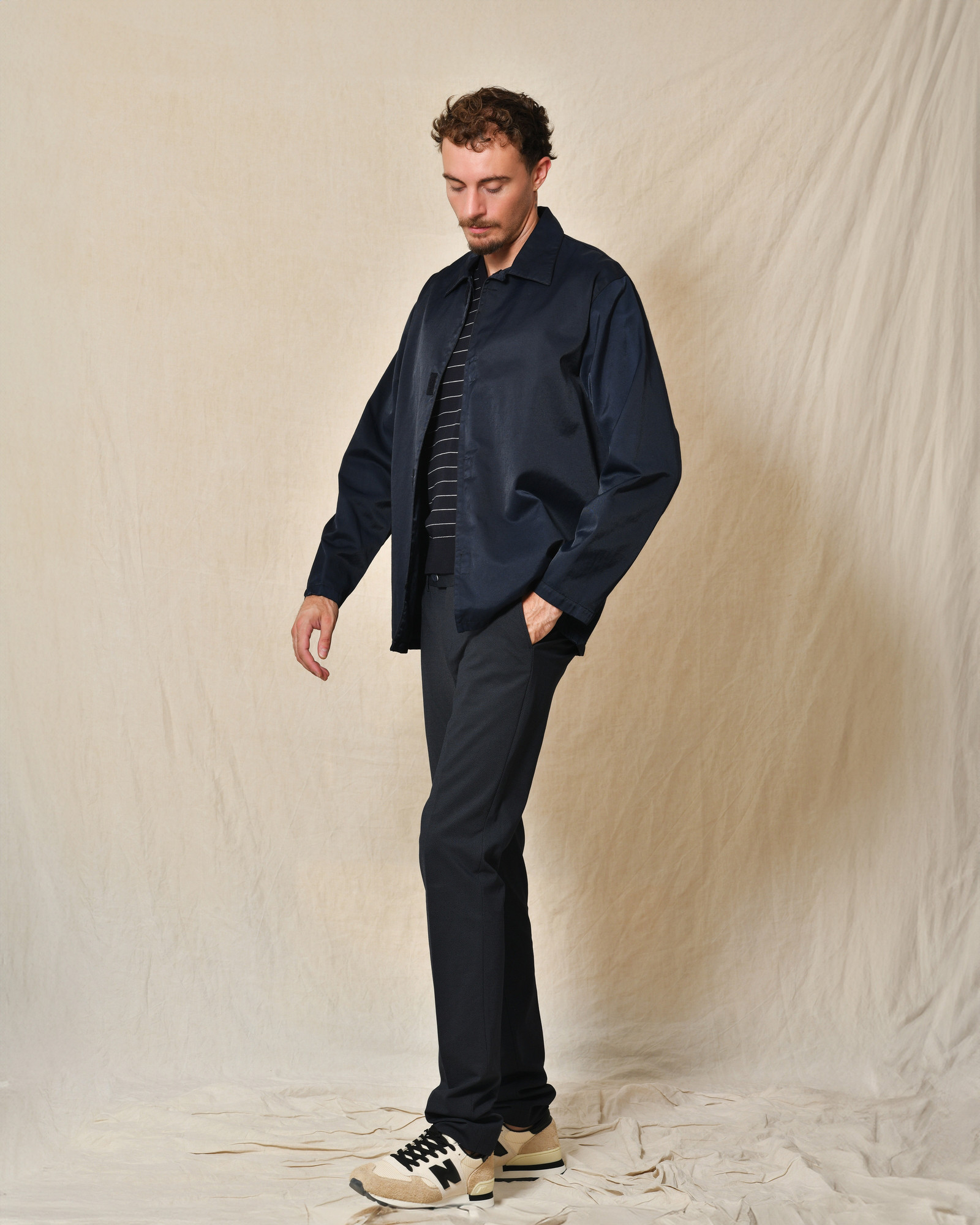 Surchemise en coton et lin 120% Lino