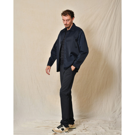 Surchemise en coton et lin 120% Lino