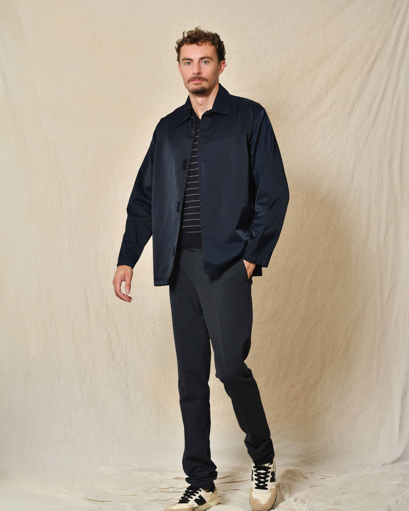 Surchemise en coton et lin 120% Lino