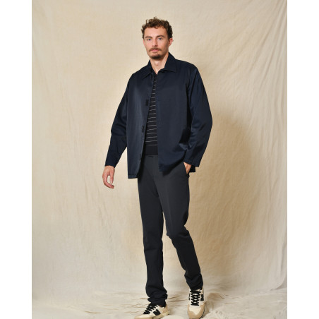 Surchemise en coton et lin 120% Lino