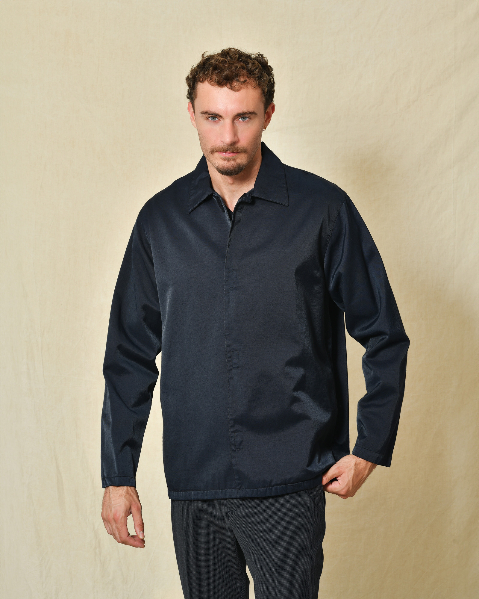 Surchemise en coton et lin 120% Lino