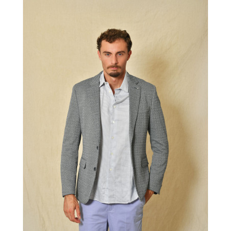Veste en coton bleu Blue Industry