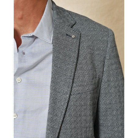 Veste en coton bleu Blue Industry