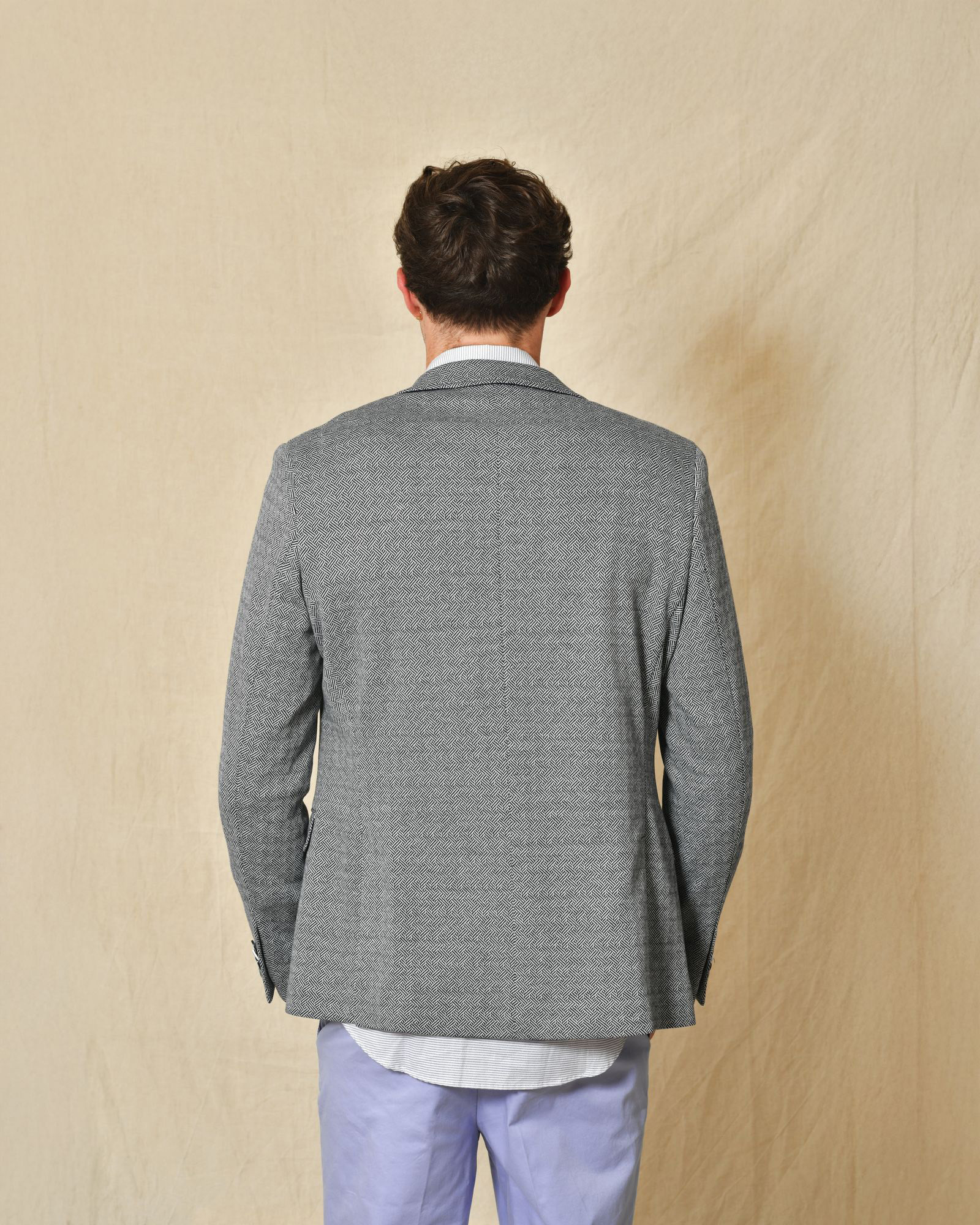 Veste en coton bleu Blue Industry