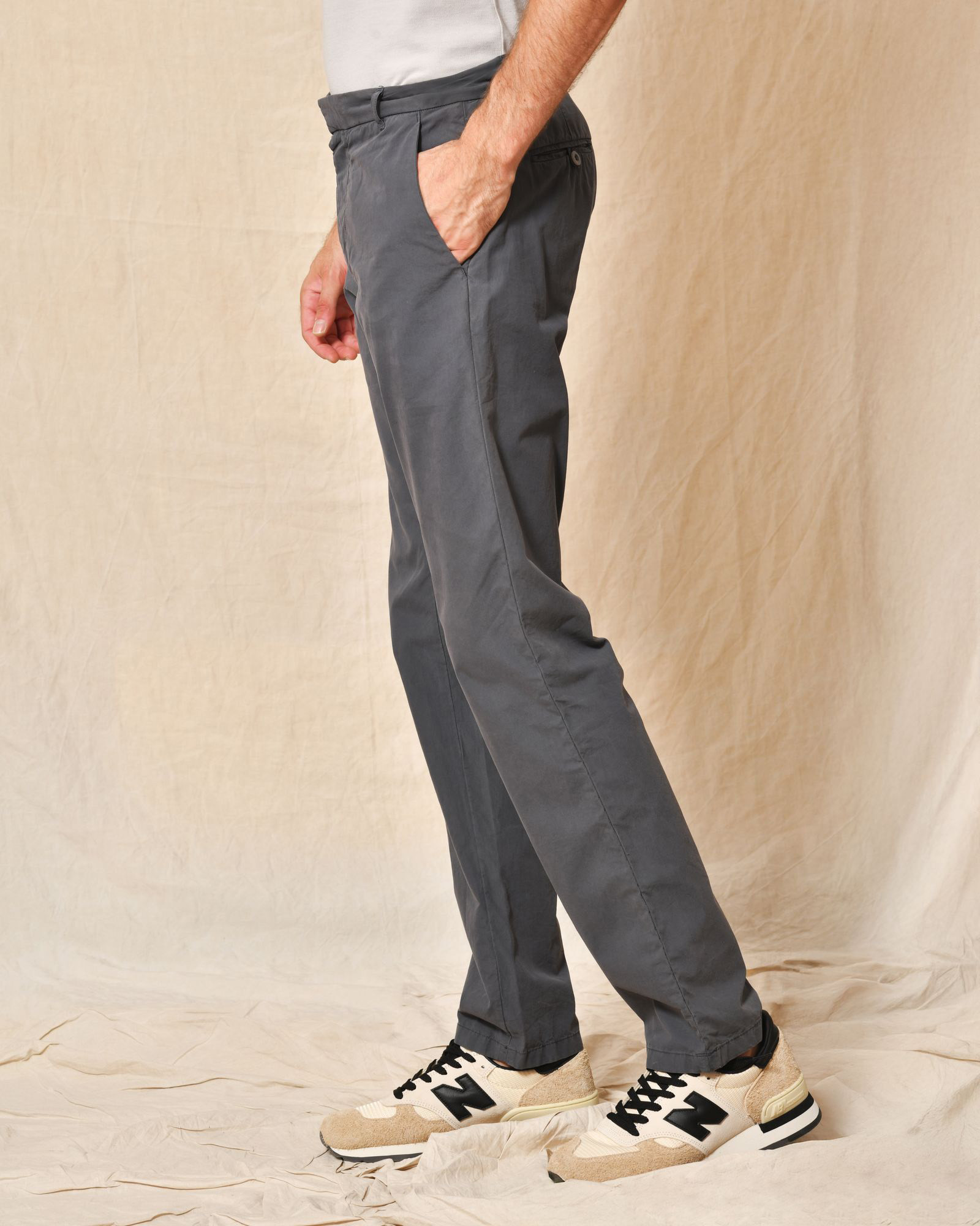 Pantalon en coton gris Band Of Outsiders