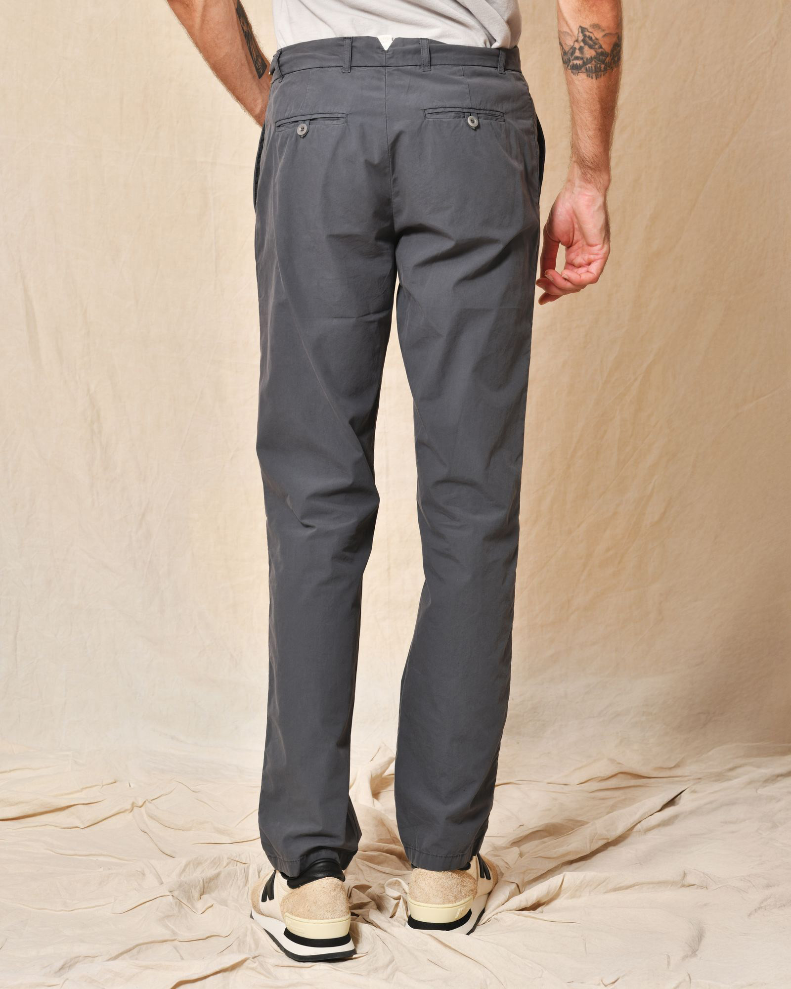 Pantalon en coton gris Band Of Outsiders