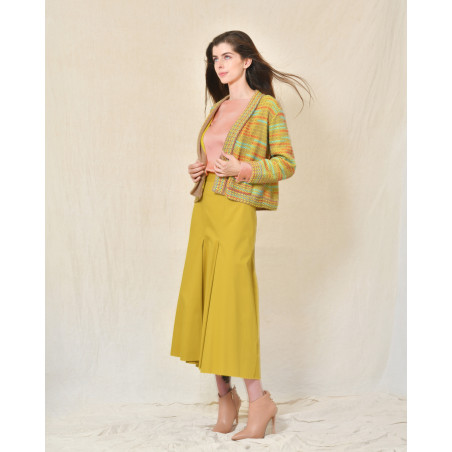 Jupe longue en coton Liviana Conti