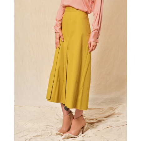 Jupe longue en coton Liviana Conti