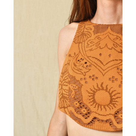 Crop Top brodé Beatrice B