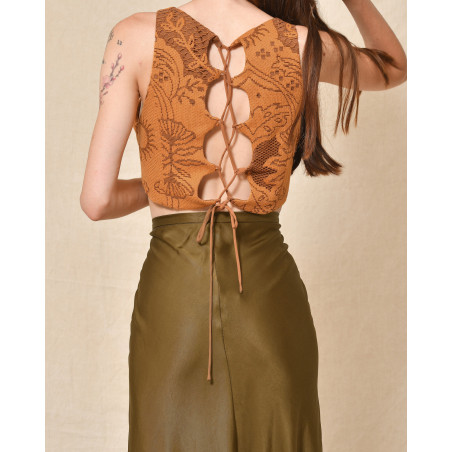 Crop Top brodé Beatrice B