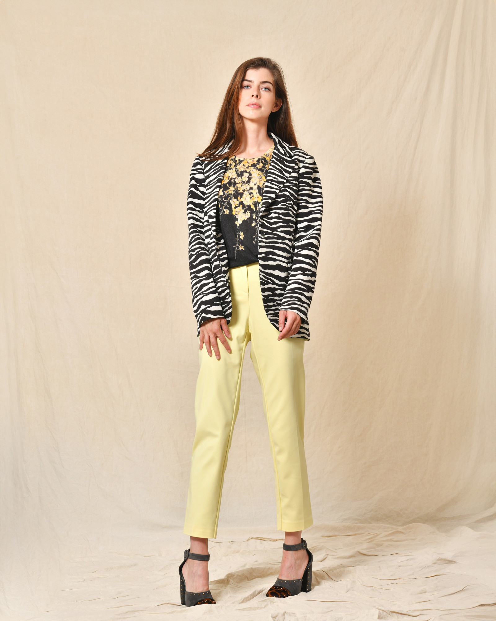 Veste motif zèbre Parosh