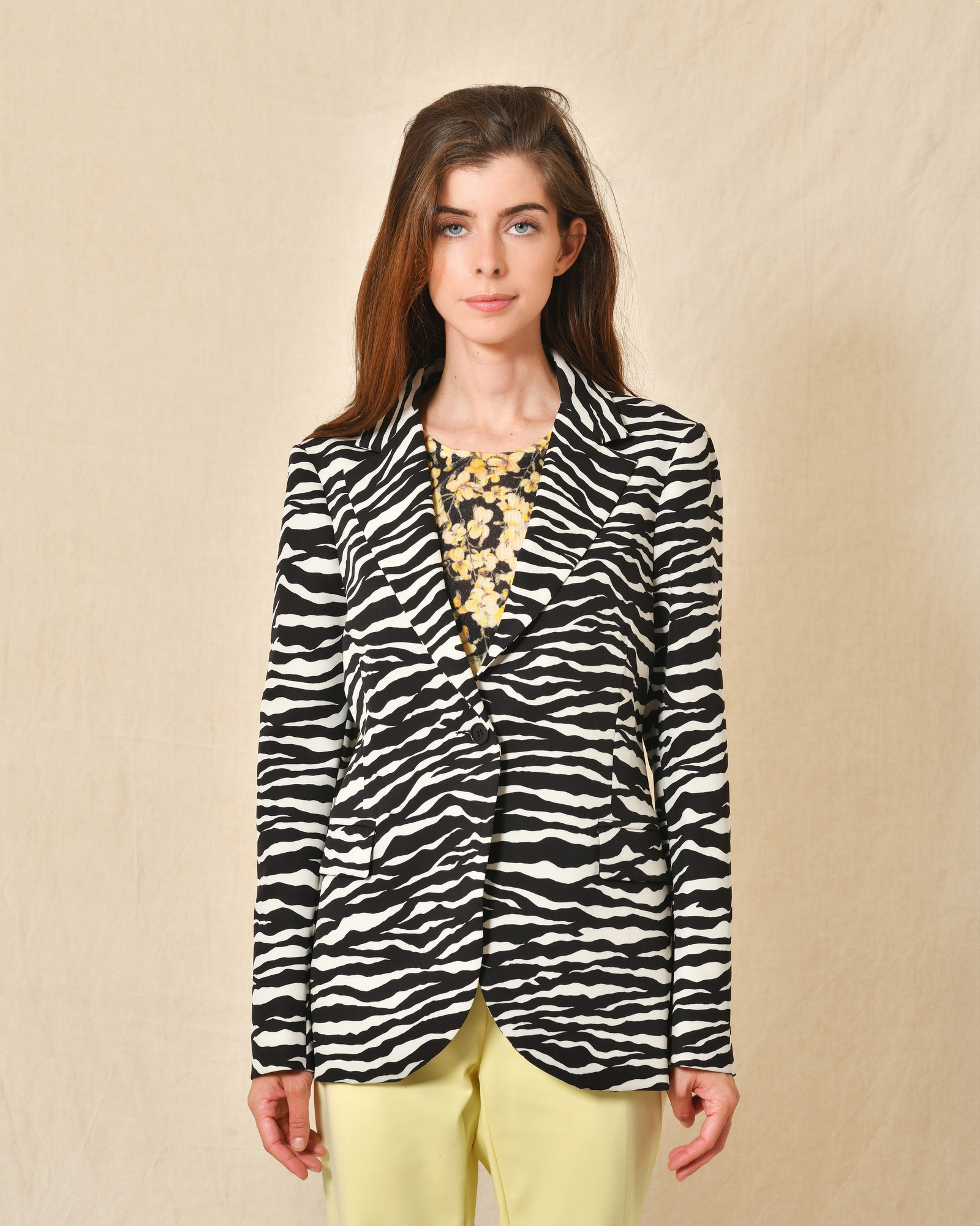 Veste motif zèbre Parosh