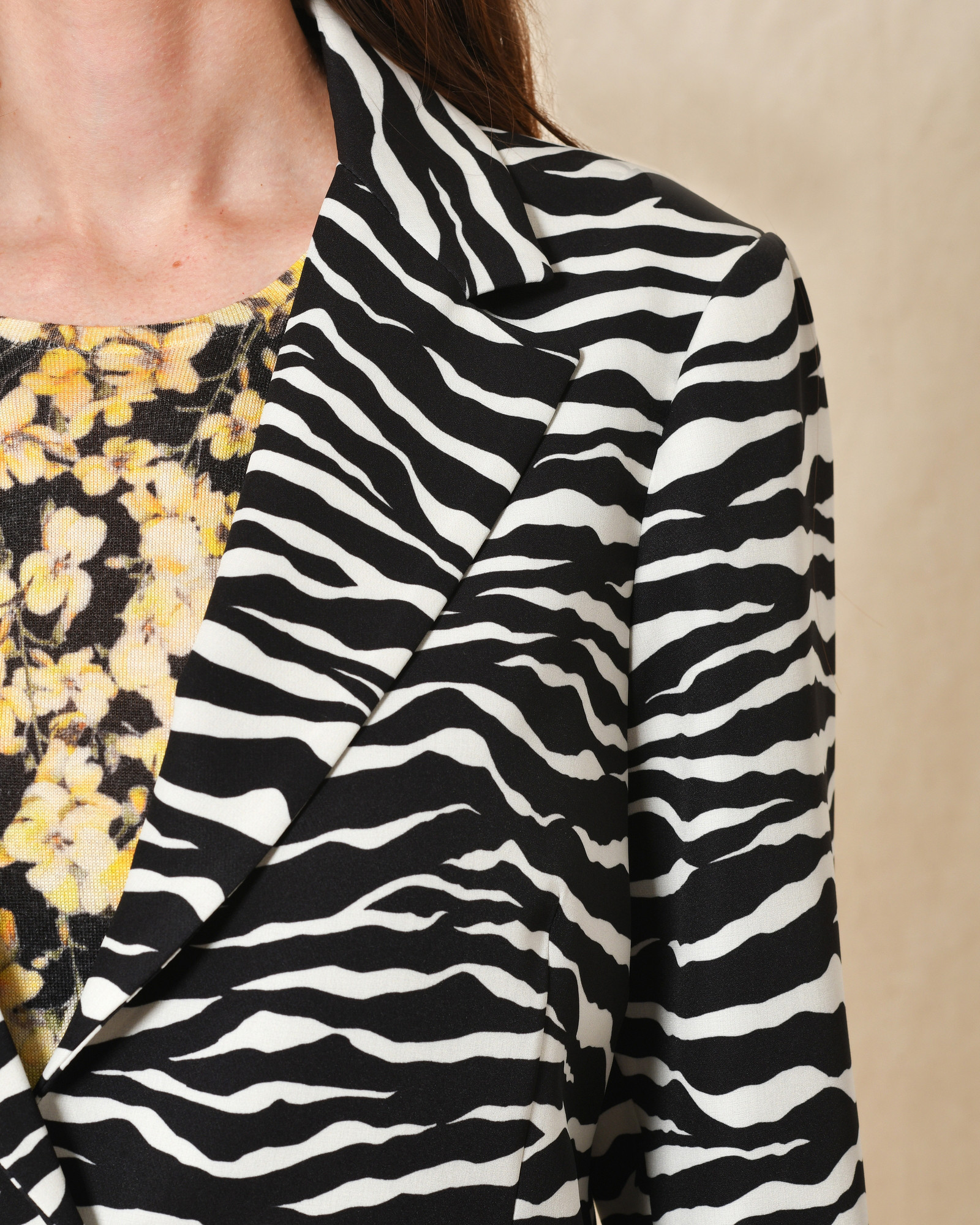 Veste motif zèbre Parosh