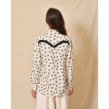 Chemisier à pois Diega