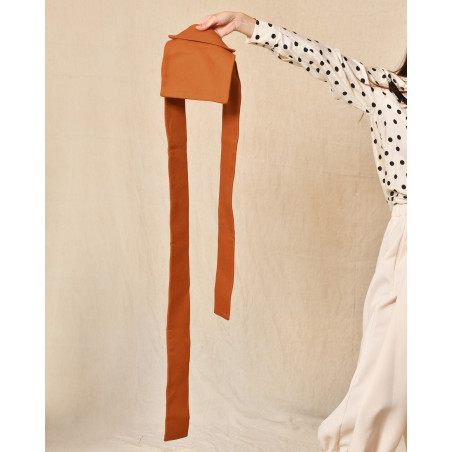 Ceinture en tissu orange Co.Go