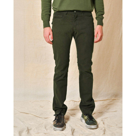 Jean regular kaki Hardy Amies