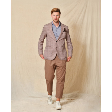 Blazer en lin rouge AT.P.CO