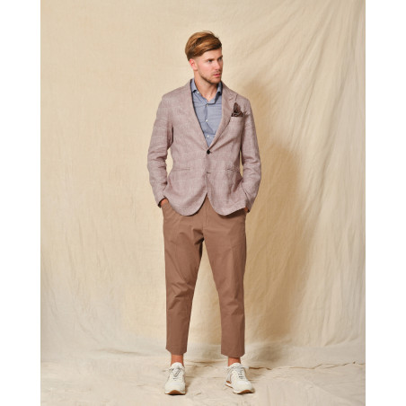 Blazer en lin rouge AT.P.CO