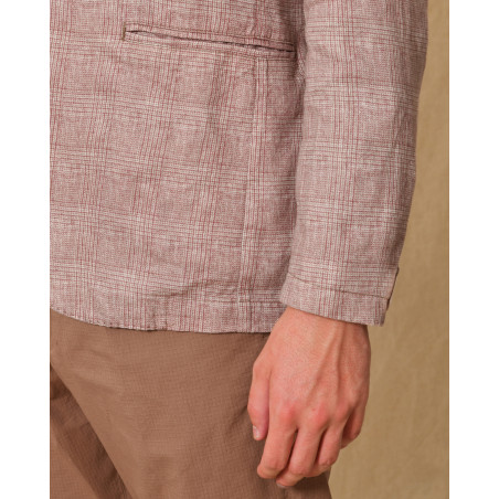 Blazer en lin rouge AT.P.CO