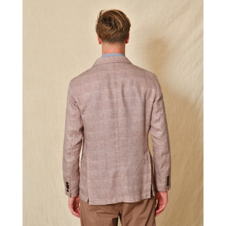 Blazer en lin rouge AT.P.CO