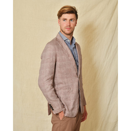 Blazer en lin rouge AT.P.CO