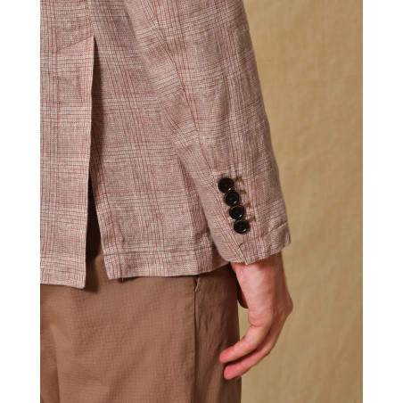 Blazer en lin rouge AT.P.CO