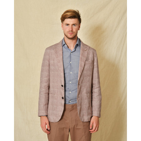 Blazer en lin rouge AT.P.CO