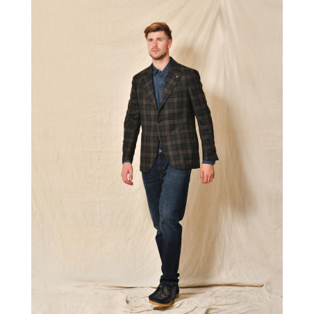 Chemise en coton bleu Daniele Alessandrini