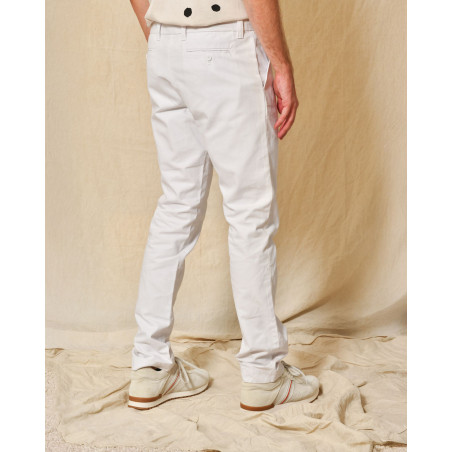 Jean en coton blanc JC De Castelbajac