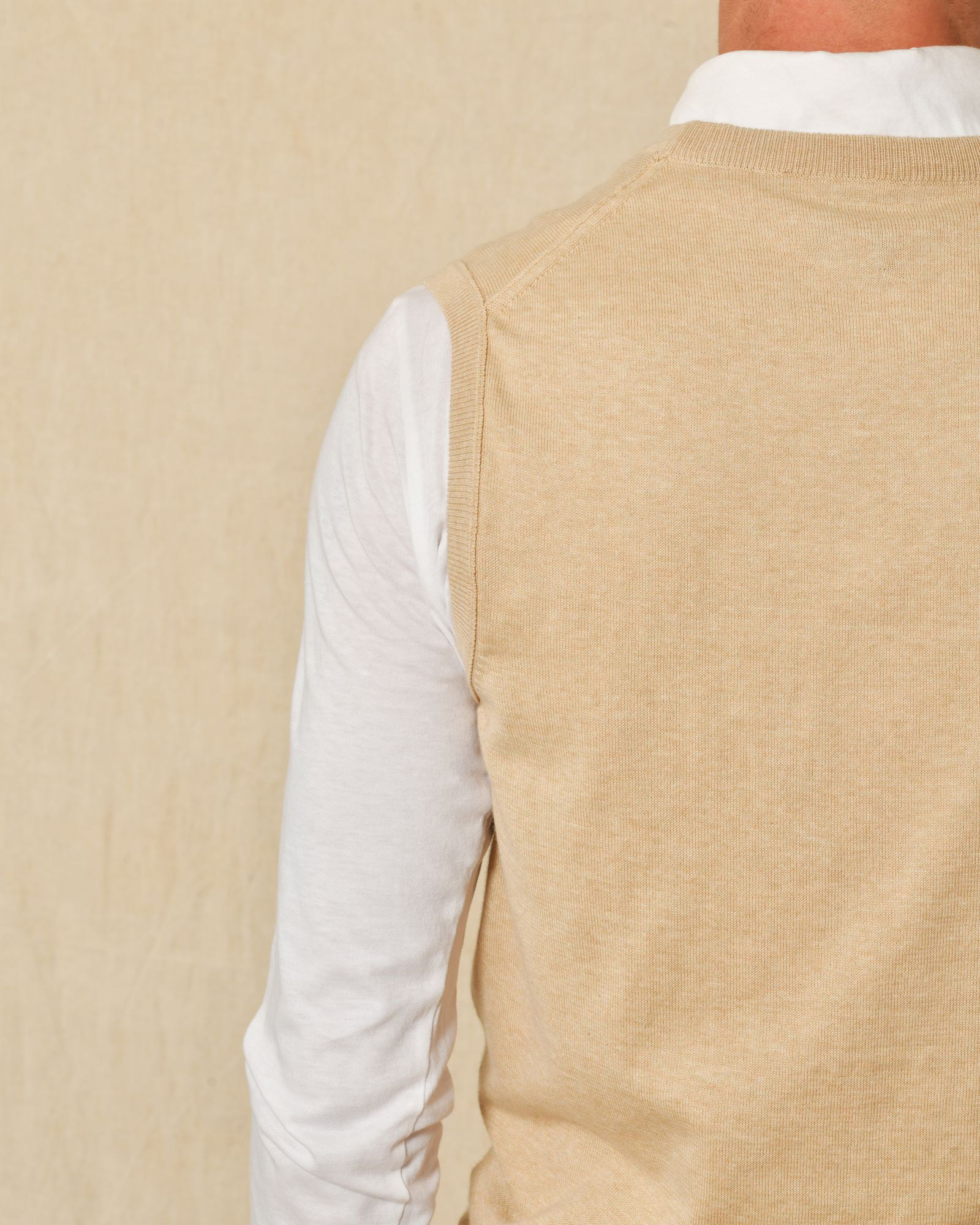 Gilet en maille fine sans manches Soho