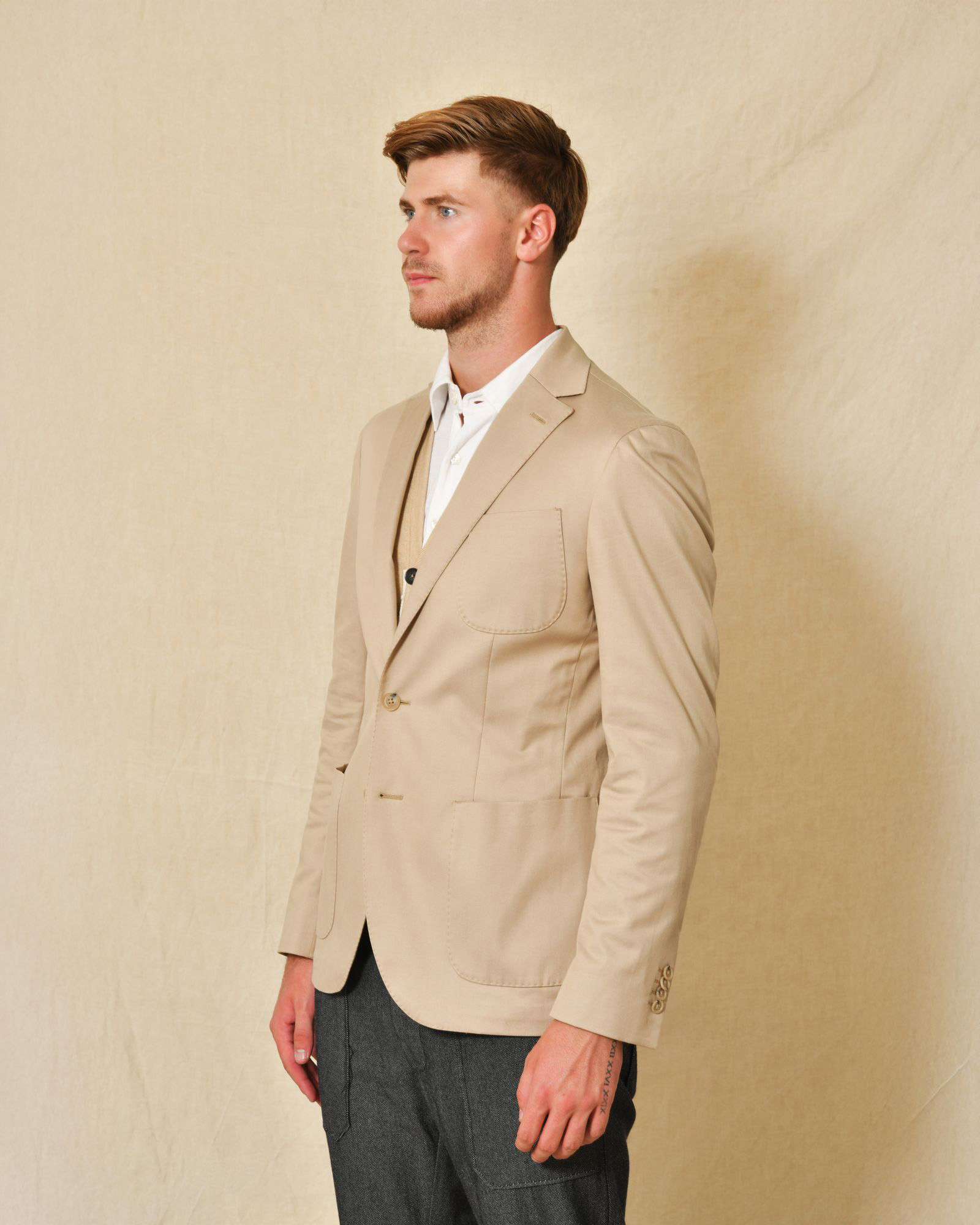 Veste en coton beige Hydrogen