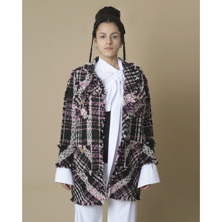 Veste en tweed Edward Achour