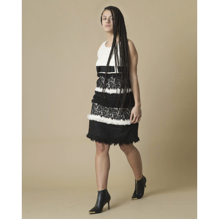 Robe sans manches Edward Achour