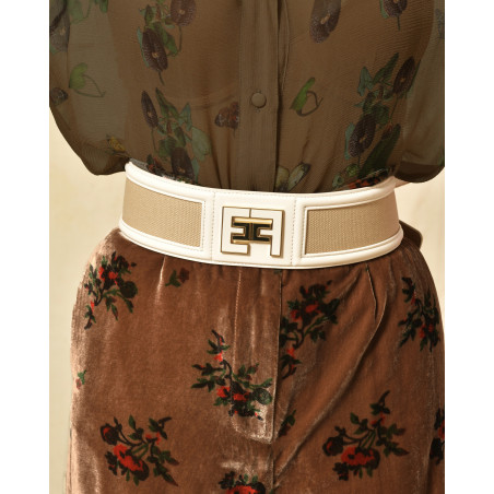 Ceinture beige Elisabetta Franchi