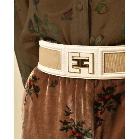 Ceinture beige Elisabetta Franchi