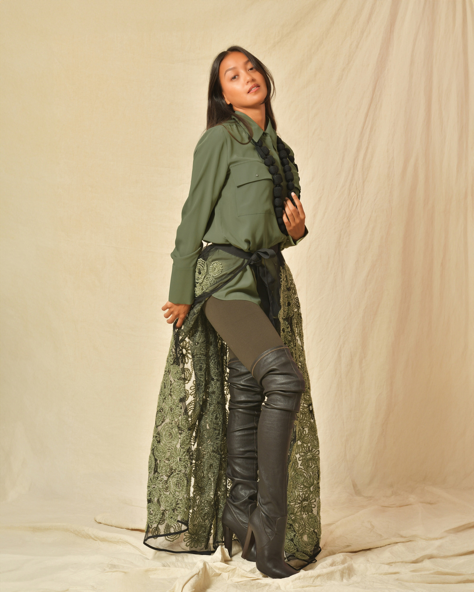 Chemise à boutonnage Lorena Antoniazzi