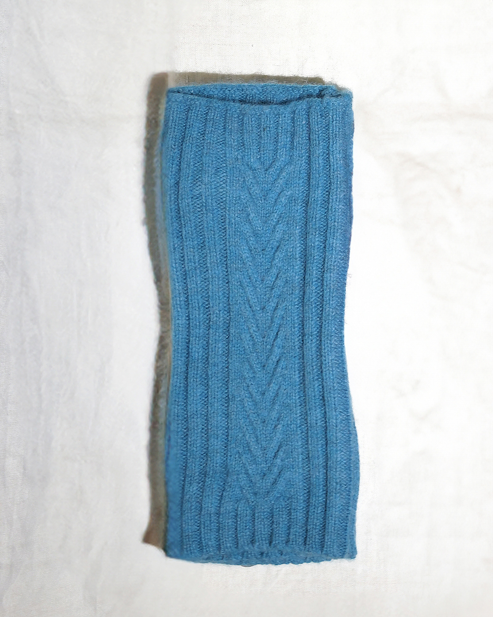 Mitaines en laine bleu Bella Jones