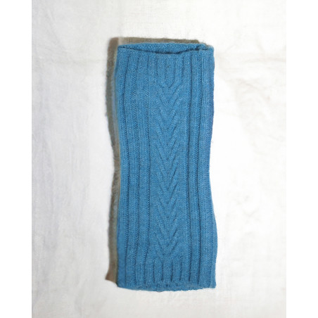 Mitaines en laine bleu Bella Jones
