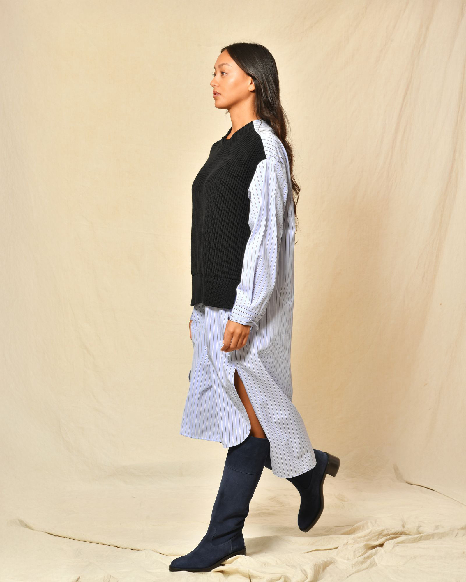 Robe chemise en coton Fabiana Filippi