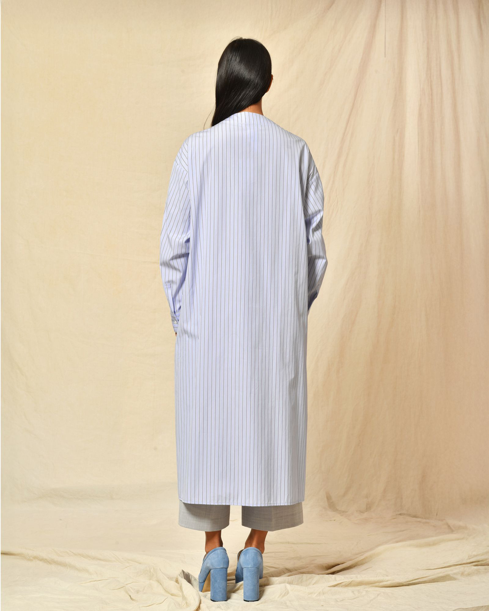 Robe chemise en coton Fabiana Filippi