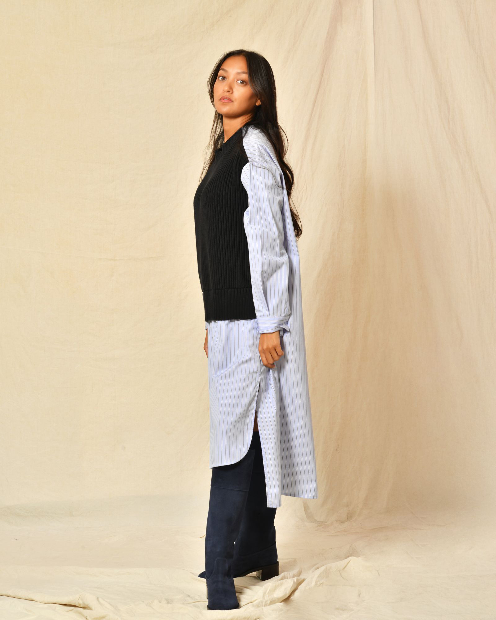 Robe chemise en coton Fabiana Filippi