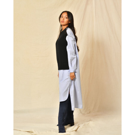 Robe chemise en coton Fabiana Filippi