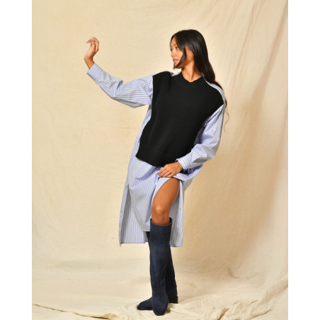 Robe chemise en coton Fabiana Filippi