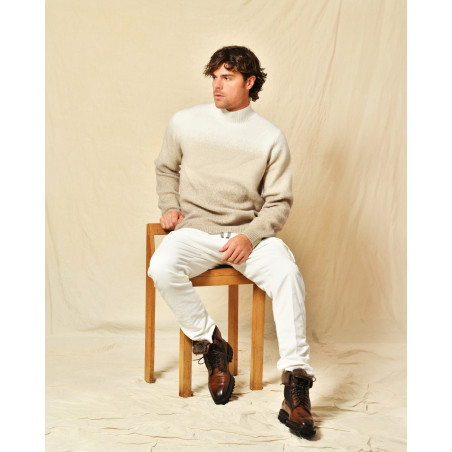 Pull tie and dye beige Blue Industry