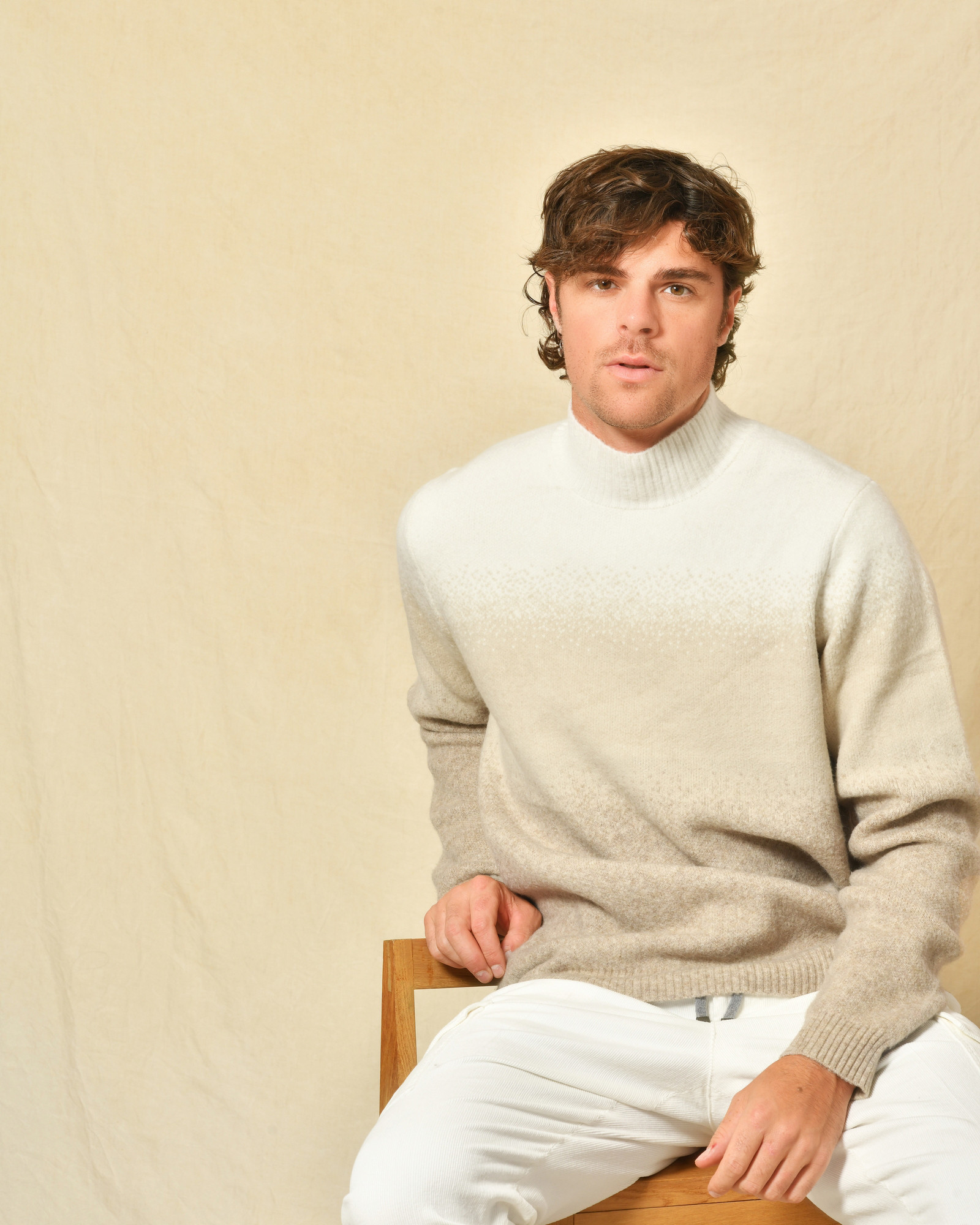 Pull tie and dye beige Blue Industry