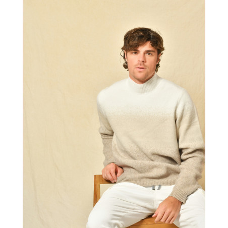 Pull tie and dye beige Blue Industry