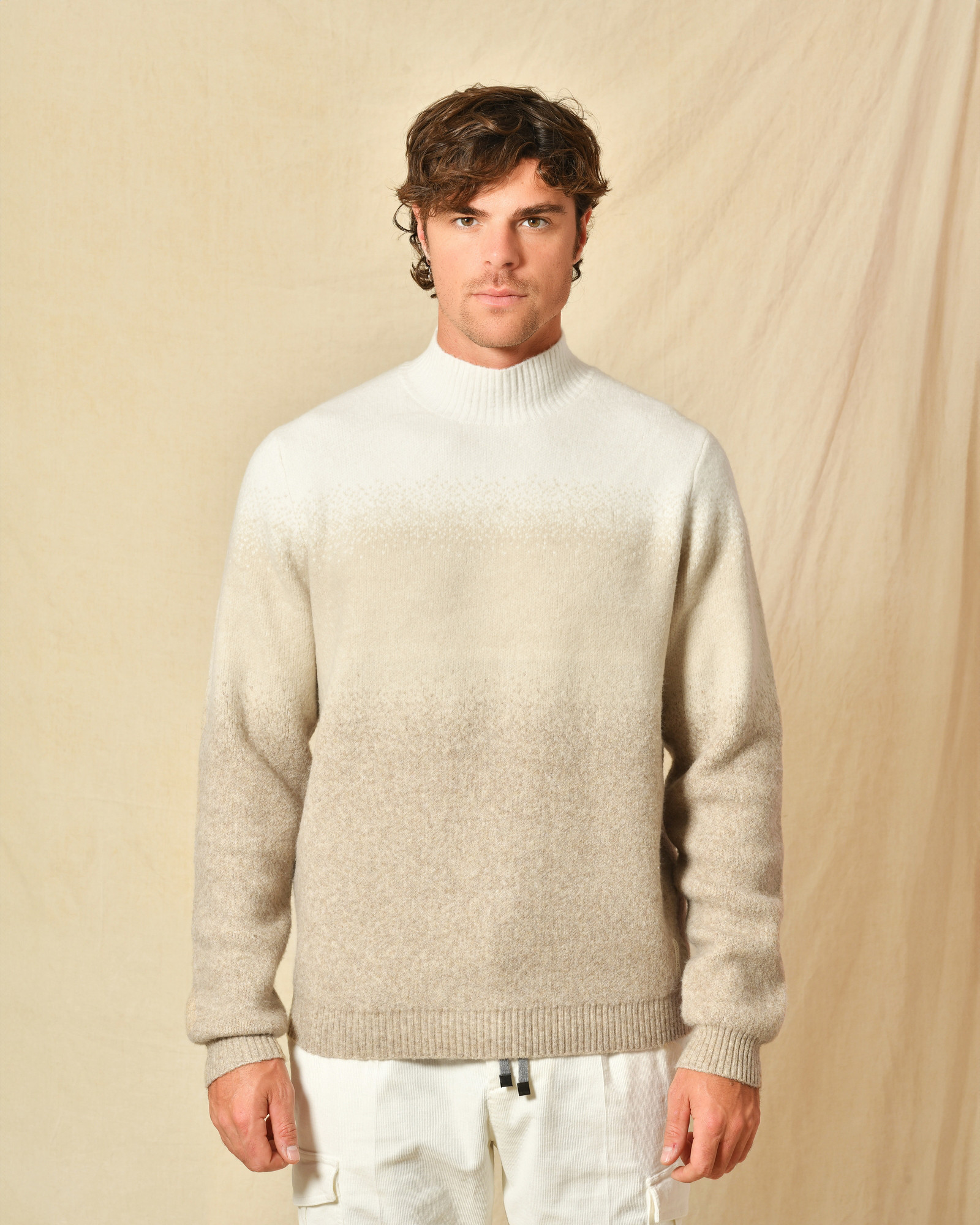 Pull tie and dye beige Blue Industry